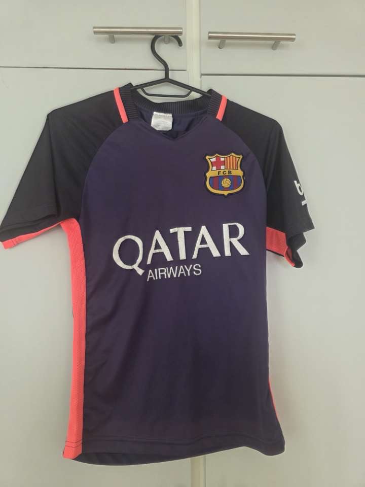 FC Barcelona – Messi #10 bortaställ (lila/rosa)